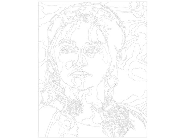 Зимние раскраски по номерам