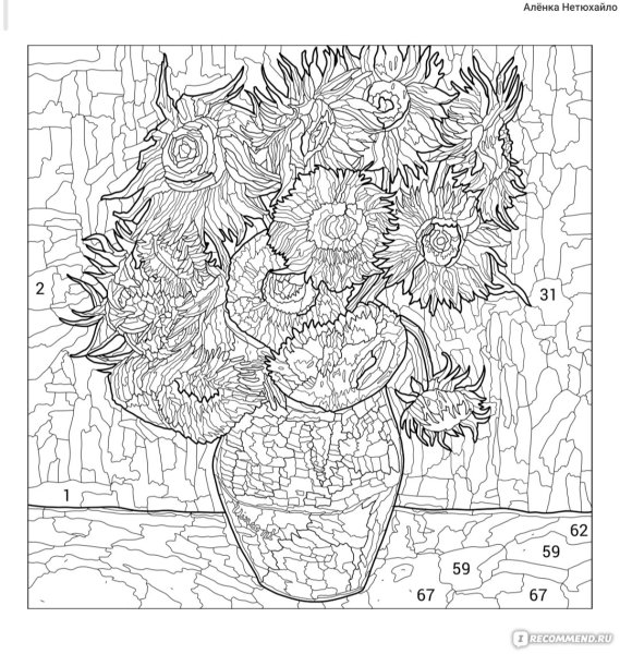Раскраски очень сложные и красивые