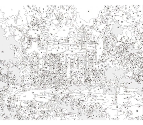 Томас Кинкейд Дисней Колоринг