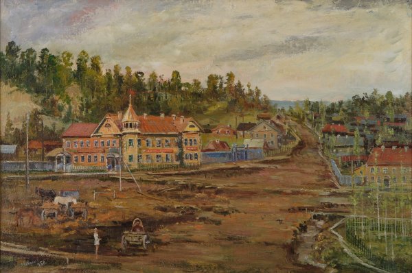 Город Гаврилов ям река