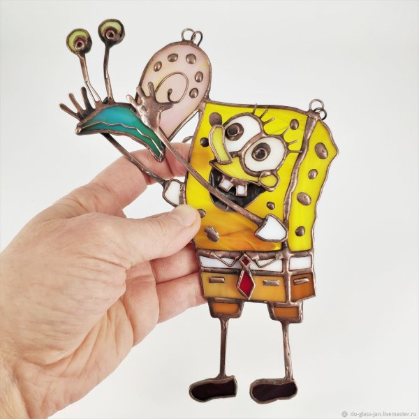 Окно губки Боба на стену