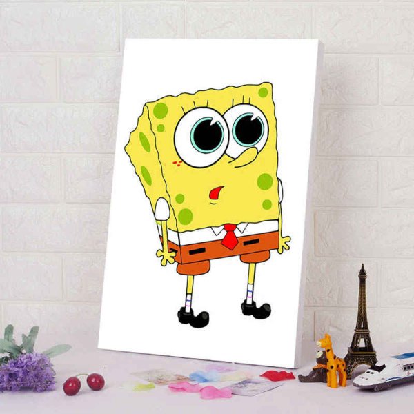 Спанч Боб картина на холсте
