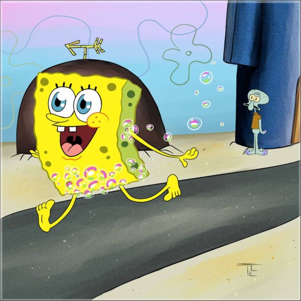 Смешной губка Боб