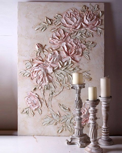 Картины текстурной пастой