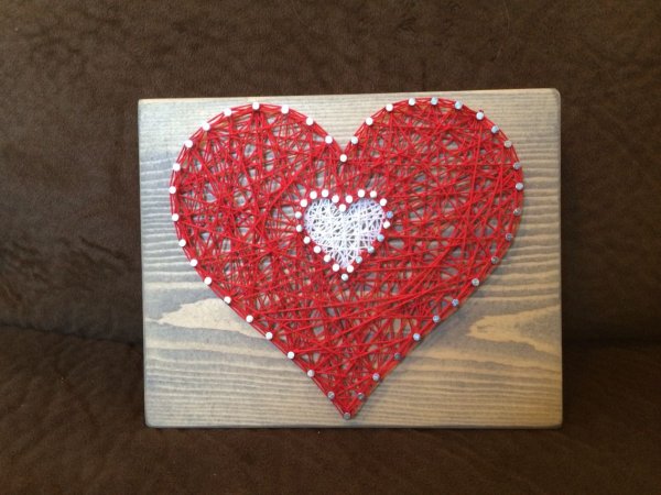 Панно "сердце"