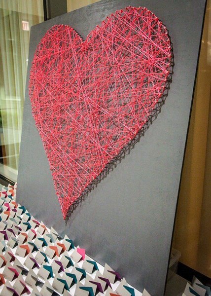 Панно "сердце"