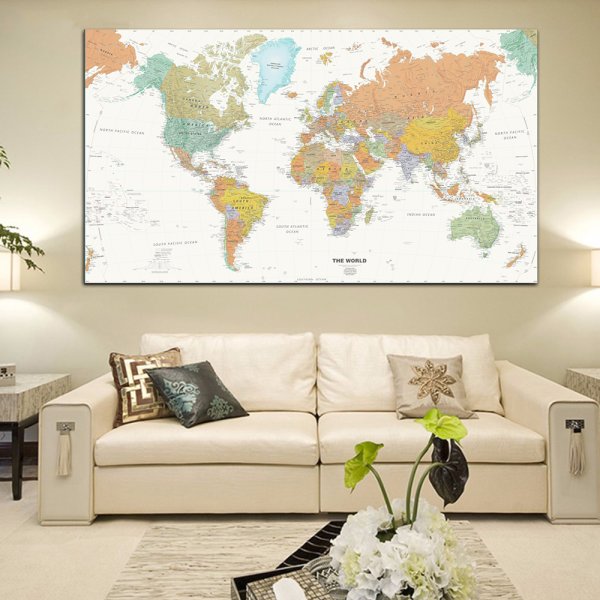 Атлас на стену