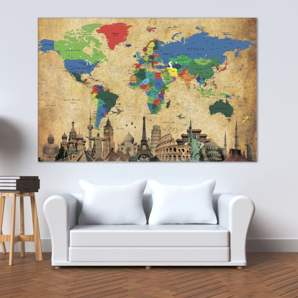 Постеры для интерьера в стиле Винтаж