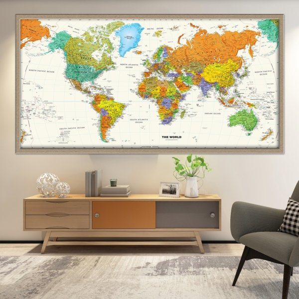 Картина Старая карта