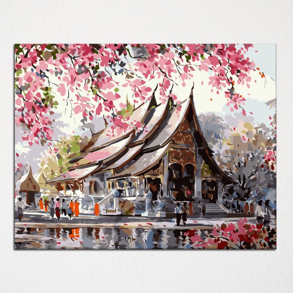 Птицы акрилом на холсте