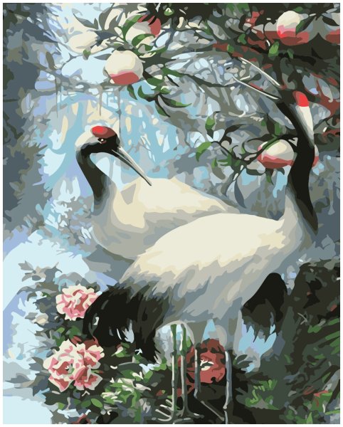 Китайская живопись лодка