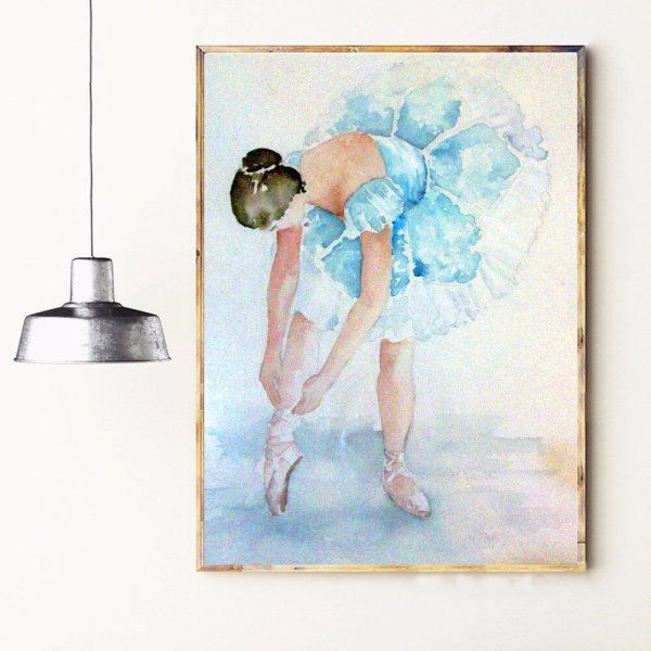 Арт акрил балерина