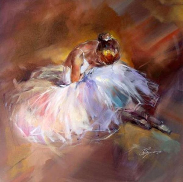 Балерина картины художников
