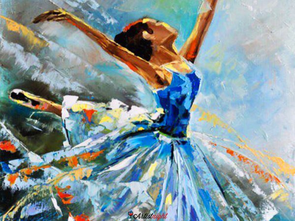 Алмазная мозаика балет балерина