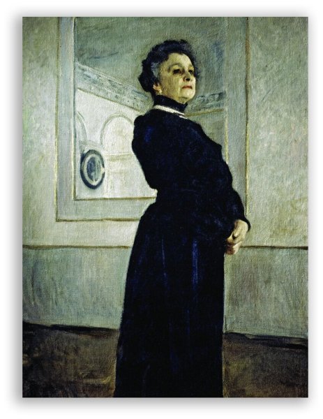 В. Серов. Девушка, освещенная солнцем; девочка с персиками.