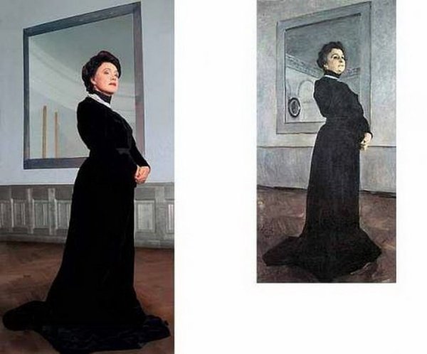 Репин портрет Софьи Драгомировой