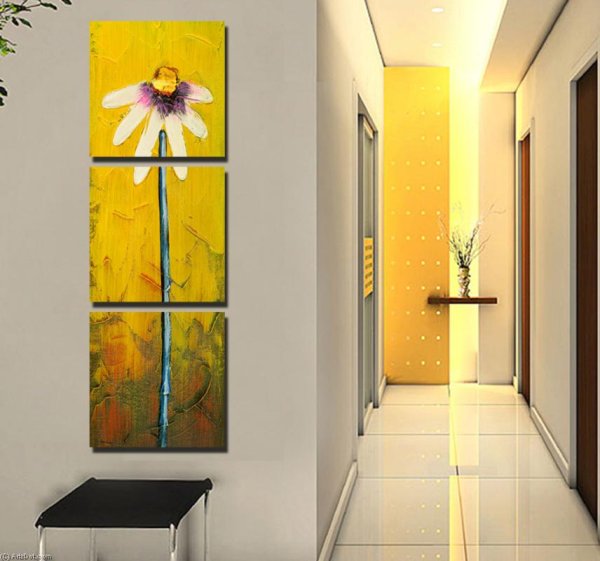 Вертикальные картины для интерьера
