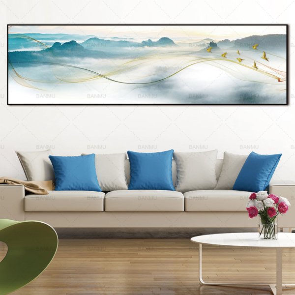 Горизонтальные картины для интерьера