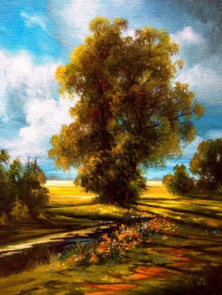 Пейзаж первые картины