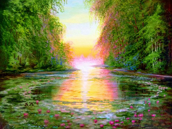 Пейзажи маслом Кораблева Елена Николаевна