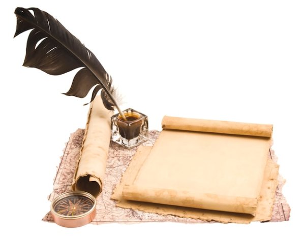 Свиток с пером