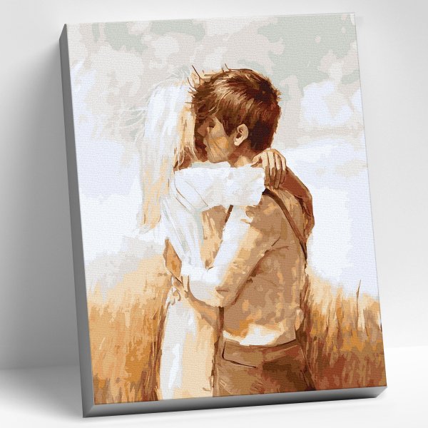 Картина по номерам влюбленные