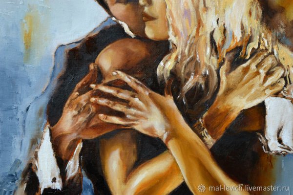 Картина влюбленная пара