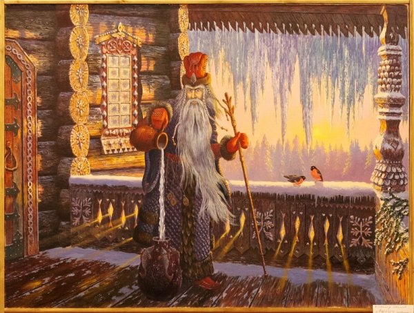 Картины Всеволода Иванова Ведическая Русь