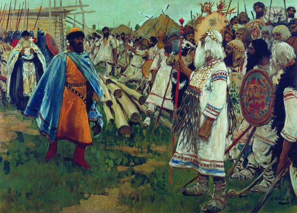 Сергей Иванов христиане и язычники. 1074 Год. 1909