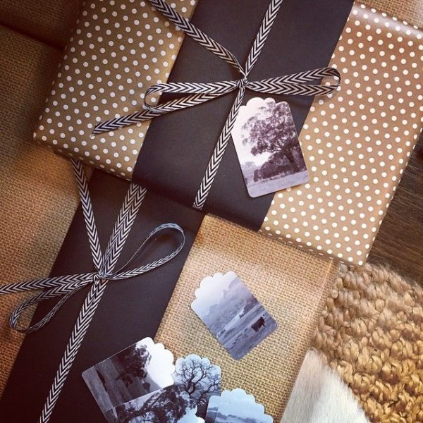 Упаковка в крафт бумагу