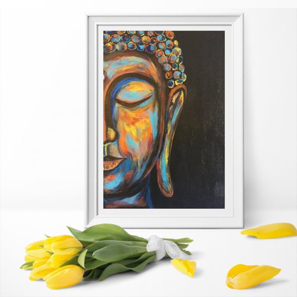 Будда с нимбом