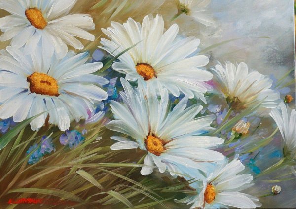 Картины мастихином масло Авангард