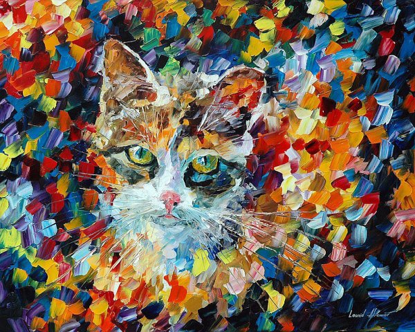 Рисование маслом на холсте