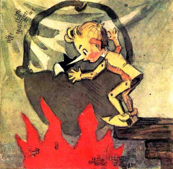 Золотой ключик и каморка папы Карло