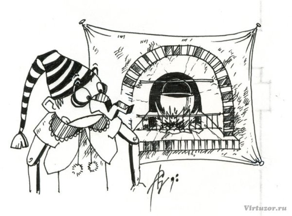 Очаг в каморке папы Карло