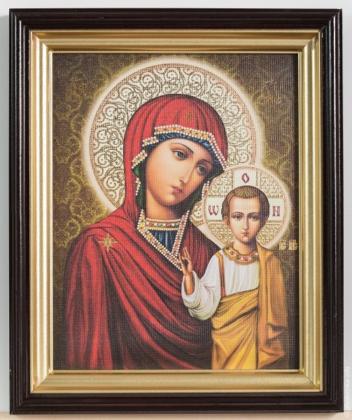 Икона Казанская Сазиков