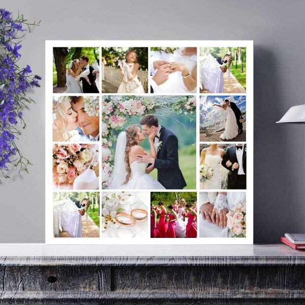 Фотоколлаж на холсте