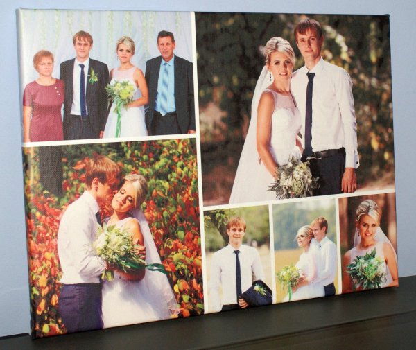 Печать на холсте