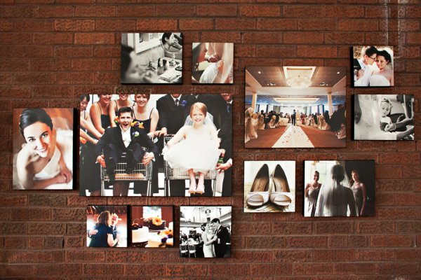 Стильный свадебный коллаж