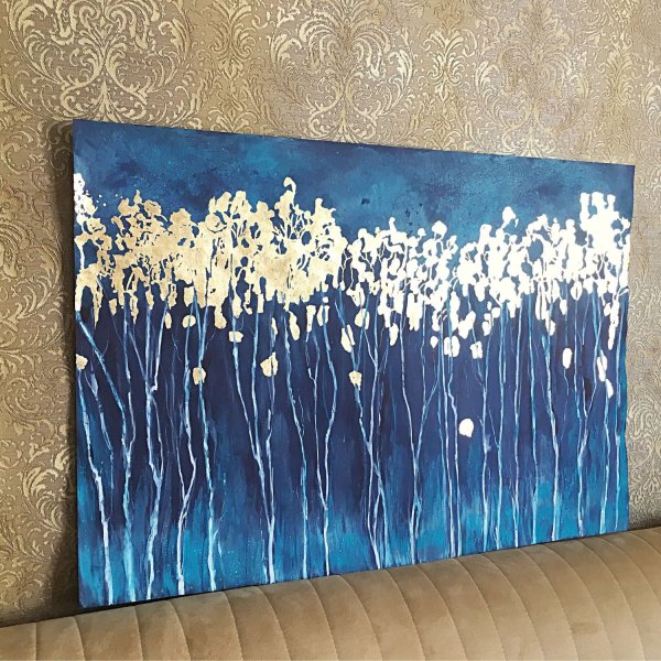 Интерьерная живопись акрилом