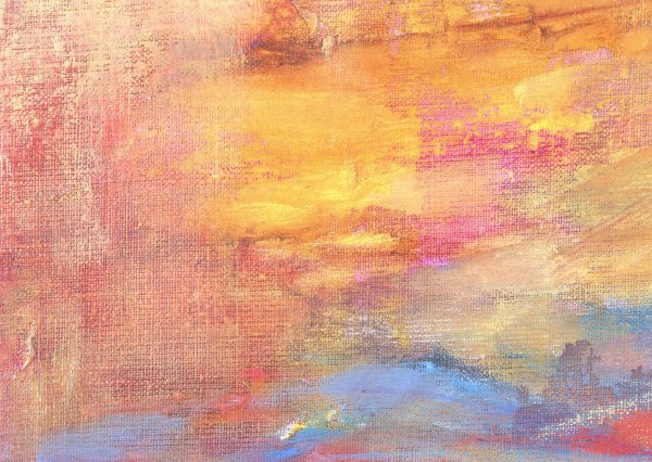 Абстракция в теплых тонах