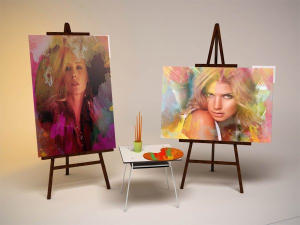 Живопись на холсте