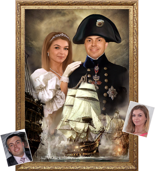 Оригинальный портрет на юбилей