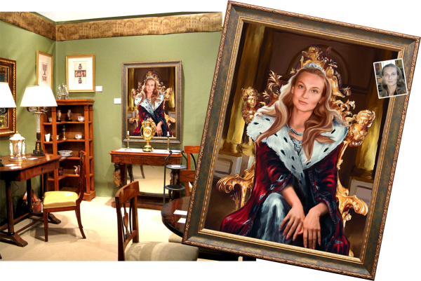 Портрет в образе