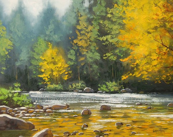 Художник Graham Gercken пейзажи