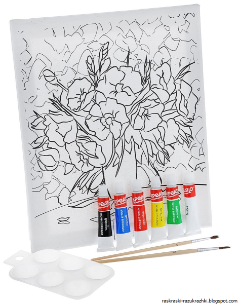 Тюльпан эскиз