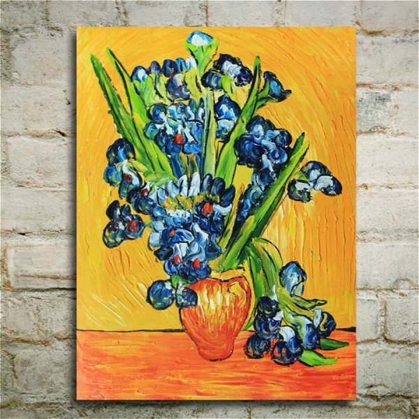 Ирисы Ван Гога оригинал в хорошем качестве