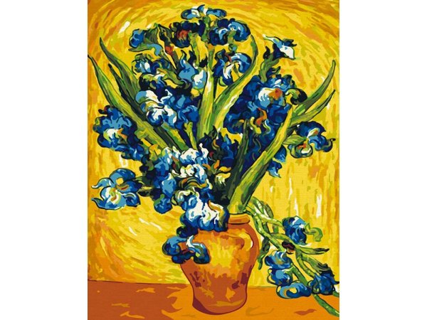 Ваза с ирисами Ван Гог