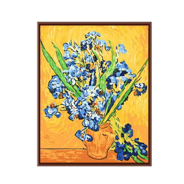 Картина по номерам ирисы Ван Гога