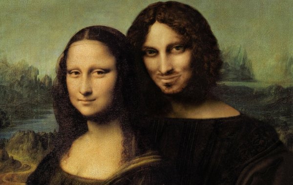 Мона Лиза (Джоконда) глаза